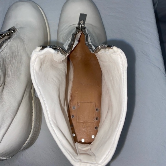 Guidi *NEW* PL1 White Soft Horse Full Grain Front Zip Ankle Boots - Picture 11 of 17